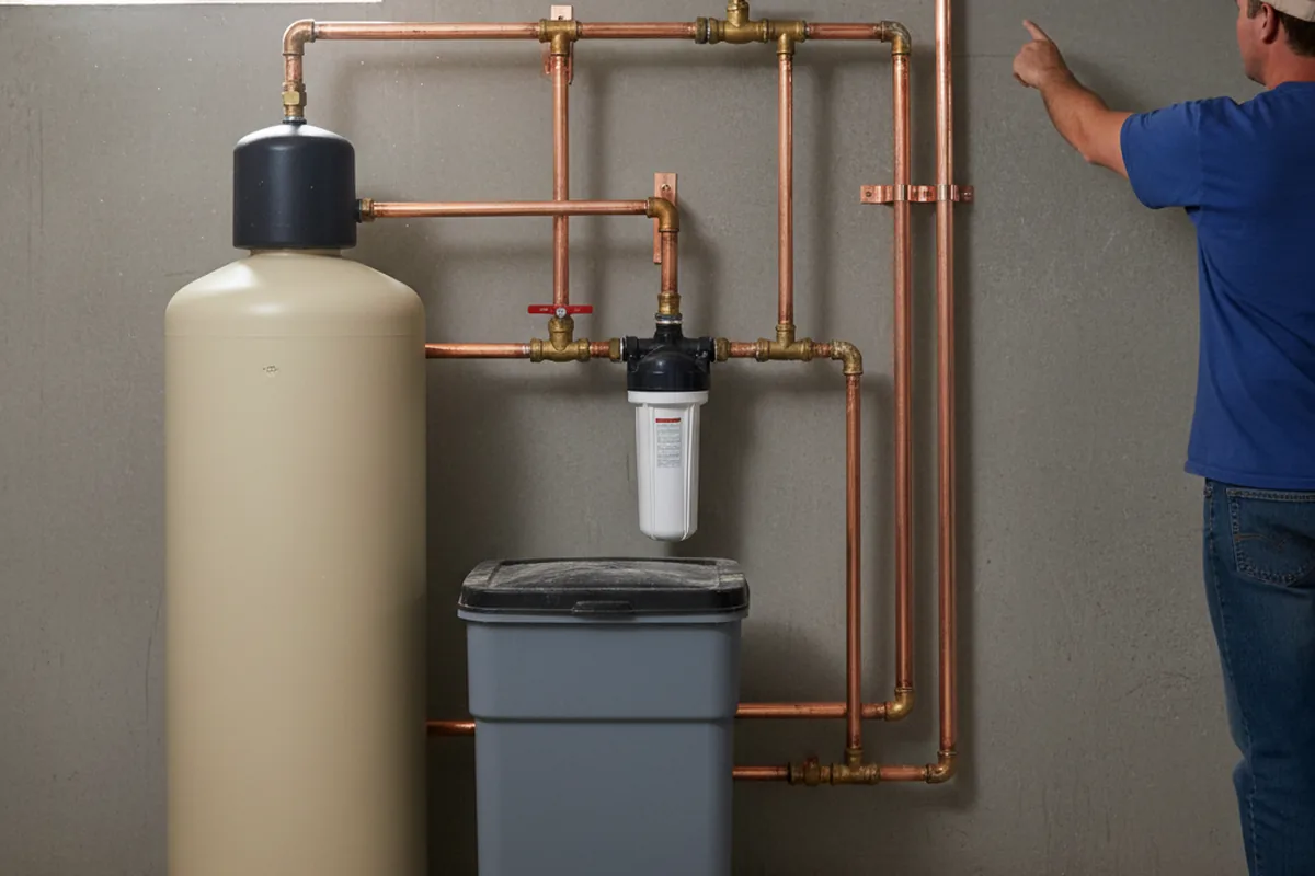 Whole-house water treatment system installed in Canaan